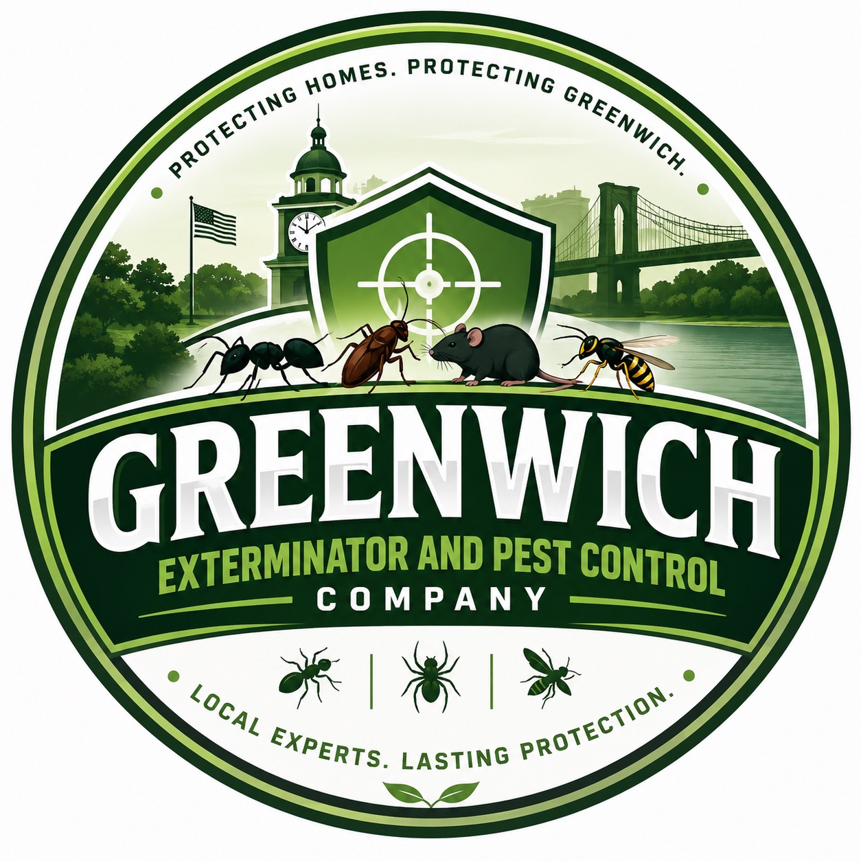 Greenwich Exterminator and Pest Control Company logo